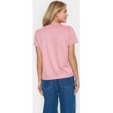 SAINT TROPEZ - Haga - T-shirt - Oudroze - Kwartmouw