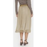 Rok Casual fit Plaza Taupe beige