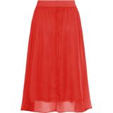 SAINT TROPEZ - CoralSZ - A-lijnrok - Rood - 3/4 Lengte