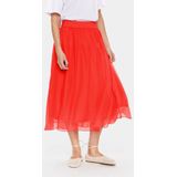SAINT TROPEZ - CoralSZ - A-lijnrok - Rood - 3/4 Lengte