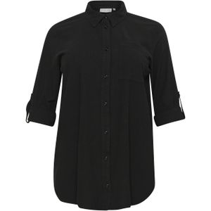 Dameshemd met lange mouwen KAFFE Curve Nana