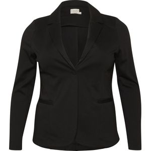 Kaffe Curve - KCjenna Blazer - Dames Blazer - Zwart - Polyester
