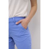 Chino Broek - Effen - Katoen - 7/8 Lengte - Mid Waist