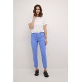 Chino Broek - Effen - Katoen - 7/8 Lengte - Mid Waist