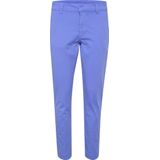 Chino Broek - Effen - Katoen - 7/8 Lengte - Mid Waist