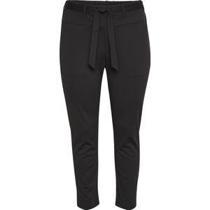 Kaffe Curve KCjenna Belt Dames Broek -Black Deep