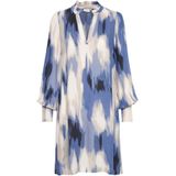 Jurk - Relaxed Fit - Jerseyjurk - Groen - 100% Viscose (LENZING™ ECOVERO™)