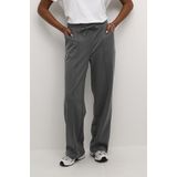 Kaffe Broek Kajenny Straight Pants 10508621 190205 Black Oyster Dames