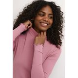 Kaffe KAdrew Turtleneck T Shirt Dames Top