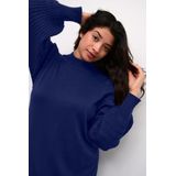 Kaffe Curve KClini Knit Dress Dames Jurk - Maat 44
