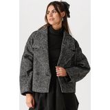 My Essential Wardrobe Maggiemw Short Jacket Jassen Dames - Winterjas - Zwart - Maat 40