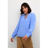 Blouse - Vista Blue - Lange Mouwen - Regular Fit
