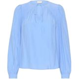 Blouse - Vista Blue - Lange Mouwen - Regular Fit
