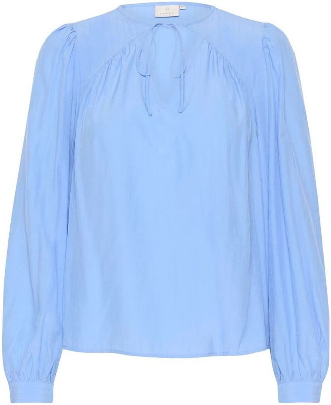 Blouse - Vista Blue - Lange Mouwen - Regular Fit