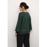 Kaffe - Glitter T-Shirt - Lange Mouwen - Ronde Hals - Allover Glitters