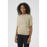 Kaffe - KAlizza O-neck Pullover - Dames Trui - Groen - Katoen