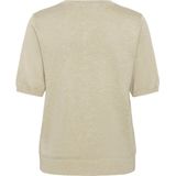 Kaffe - KAlizza O-neck Pullover - Dames Trui - Groen - Katoen