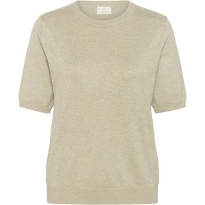 Kaffe - KAlizza O-neck Pullover - Dames Trui - Groen - Katoen