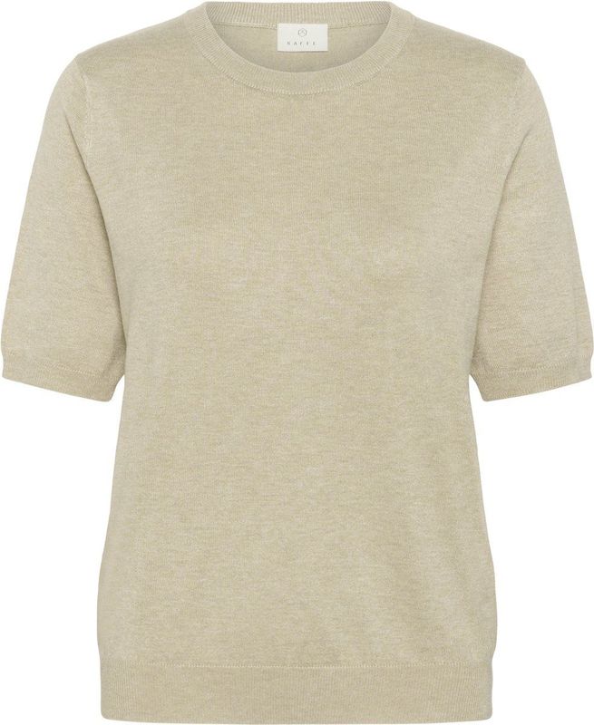 Kaffe - KAlizza O-neck Pullover - Dames Trui - Groen - Katoen