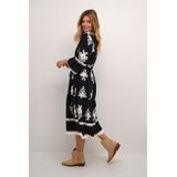 Jurk Feminine black white