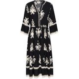 Jurk Feminine black white