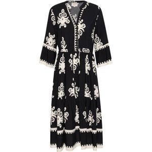 Jurk Feminine black white