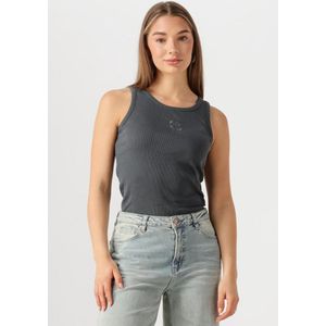 My Essential Wardrobe - MANDYMW TOP - Shirt - Donkergrijs