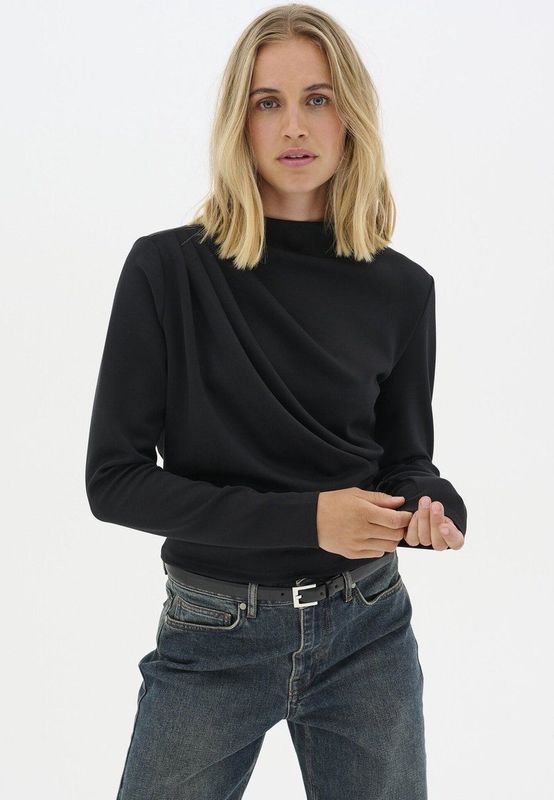 My Essential Wardrobe - Hellemw Blouse - Zwart - Dames