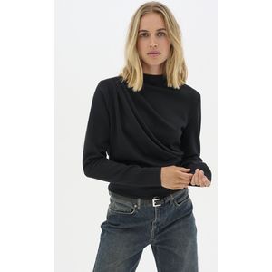 My Essential Wardrobe - Hellemw Blouse - Zwart - Dames