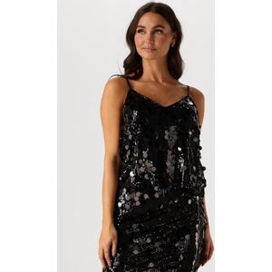 My Essential Wardrobe - LUCKYMW STRAP TOP - Spaghetti Top - Zwart