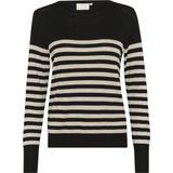 Pullover Regular fit black offwhite