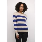 Kaffe KAlizza Striped Knit Pullover Dames Trui - Maat S