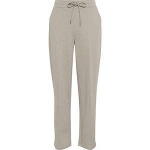 Kaffe - Rechte Broek - Zwart - Polyester/Viscose/Elastaan
