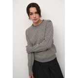 Kaffe Trui 'KA Nala'  zwart / offwhite