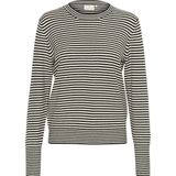 Kaffe Trui 'KA Nala'  zwart / offwhite
