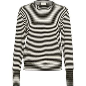 Kaffe Trui 'KA Nala'  zwart / offwhite