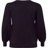 KAFFE - Curve Loni - Gebreide Damestrui - Regular Fit - 68 cm