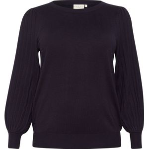 KAFFE - Curve Loni - Gebreide Damestrui - Regular Fit - 68 cm