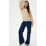 Kaffe - KA Lone - Trui - Nude - Gebreide Truien