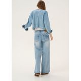 My Essential Wardrobe - Lichtblauwe Retro Wash Denim Jas - Dames - Denim