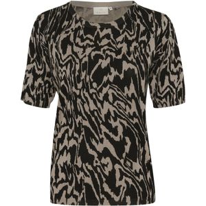 Kaffe - Top - Zwart - Viscose/Nylon