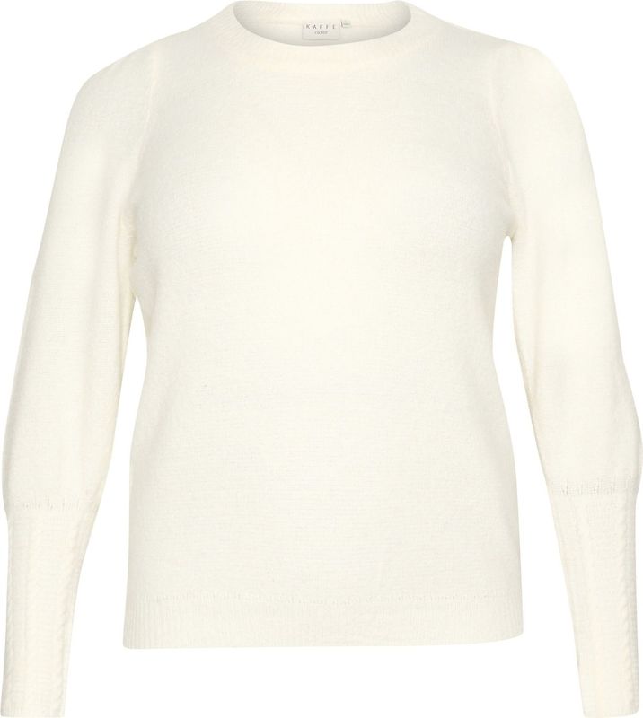 KAFFE - KC Amalia - Trui - Natuurwit