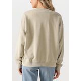 My Essential Wardrobe - Sweatshirt - Beige - Zand Logo Geborduurd