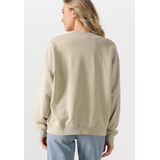 My Essential Wardrobe - Sweatshirt - Beige - Zand Logo Geborduurd