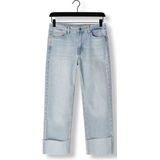 My Essential Wardrobe - Dallasmw 139 High Straight - Jeans - Blauw - Katoen