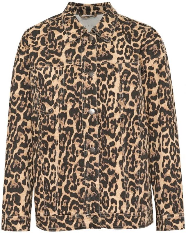 KAFFE - Leonora - Damesjeansjack - Denim - Slim Fit - Casual Stijl