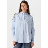 My Essential Wardrobe Blouse Sunnamw Boxy - Lichtblauw