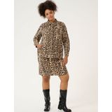 KAFFE - Leonoma - Tussenjas - Chamois / Brokaat / Zwart