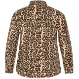 KAFFE - Leonoma - Tussenjas - Chamois / Brokaat / Zwart