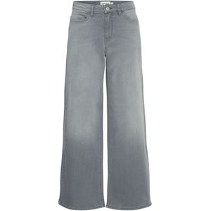 ICHI - IHTWIGGY - Jeans - Grijs - High Waist Wide Leg - 5-pocket model
